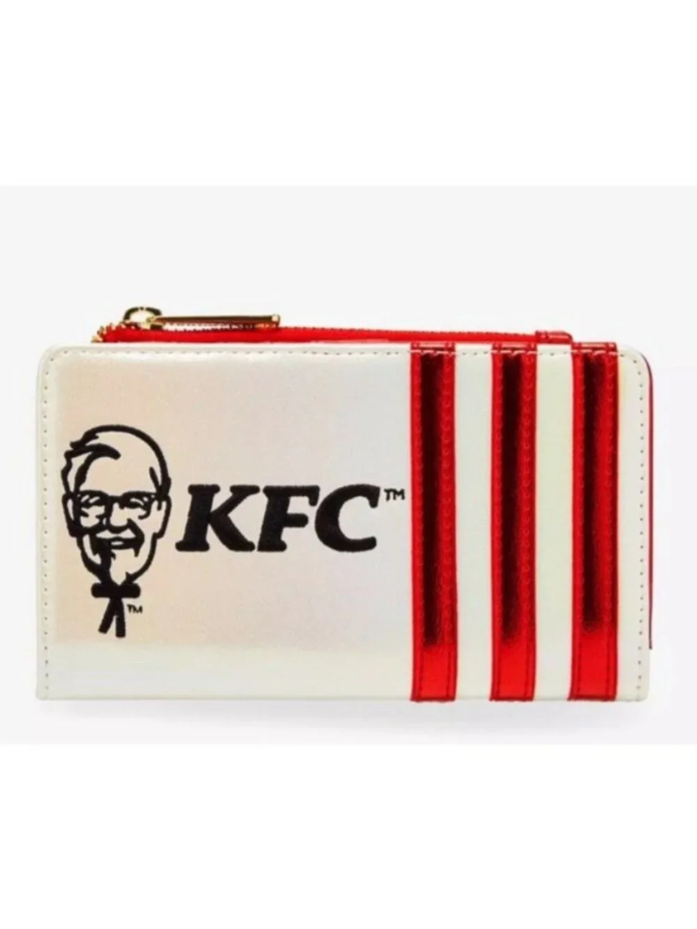 Loungefly KFC Kentucky Fried Chicken Full Size Colonel Sanders Wallet NWT